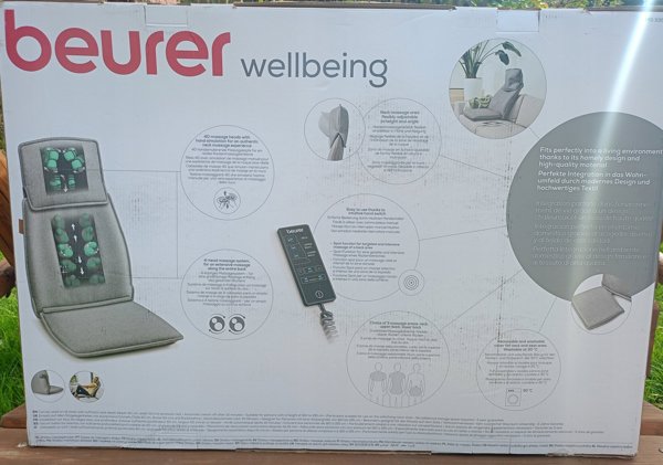 Beurer Beurer MG 330 grey Shiatsu-Massagesitzauflage (10039)