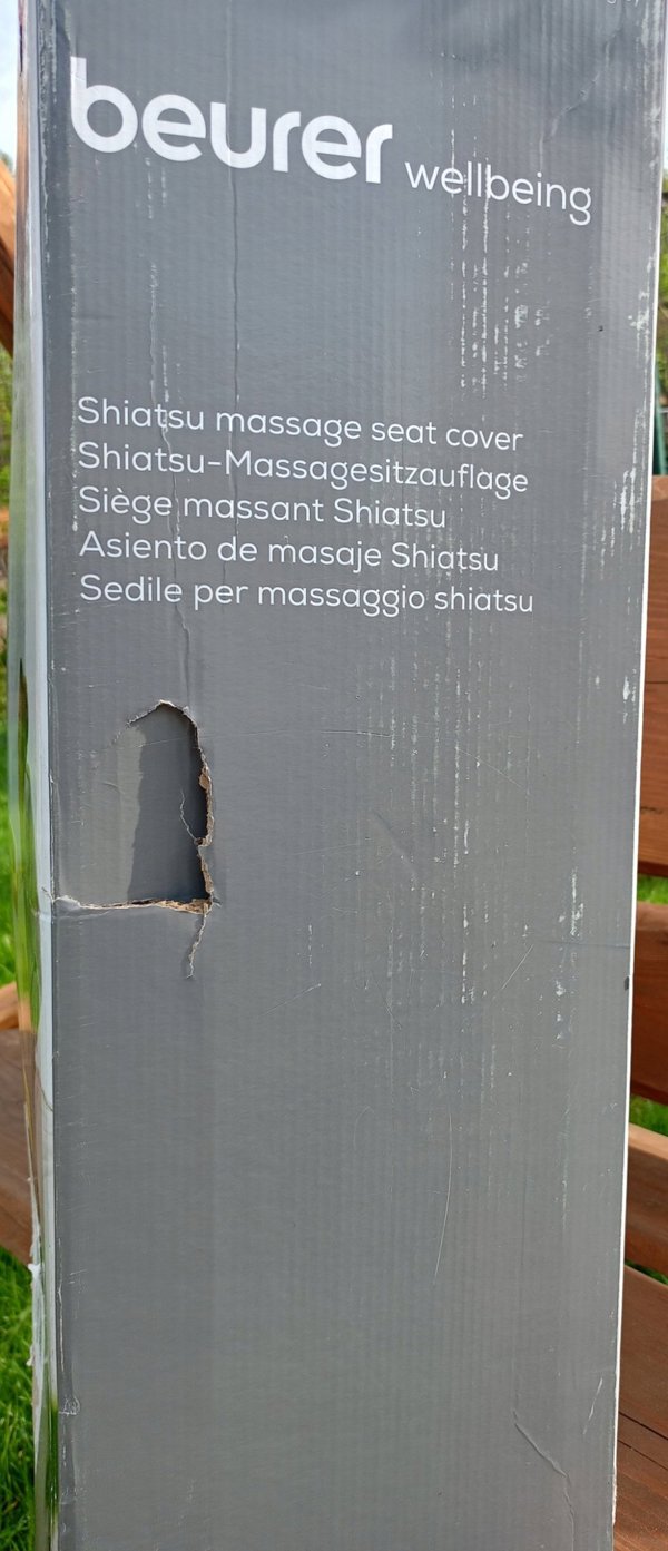 Beurer Beurer MG 330 grey Shiatsu-Massagesitzauflage (10039)