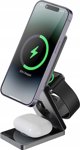 Vega Ασύρματος Φορτιστής 3 σε 1 Proove Titan Volt, MagSafe Qi για Smartphone, Smartwatch & Ακουστικά