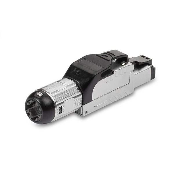 Beznarzedziowa wtyczka RJ-45 Cat.6/6A do terminacji w terenie