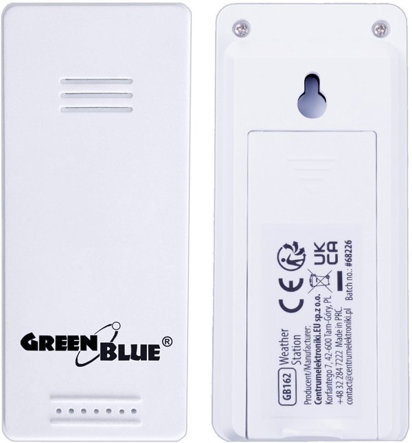 Bezprzewodowa stacja pogody GreenBlue GB169