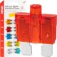 Ασφάλειες αυτοκινήτου standard με led δίοδο 10 τεμ. AMIO-04341