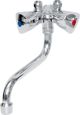 Biawar Bateria umywalkowa scienna OW-5B/10B chrom