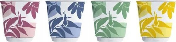 Bialetti Primavera Σετ 4 φλιτζανιών εσπρέσο