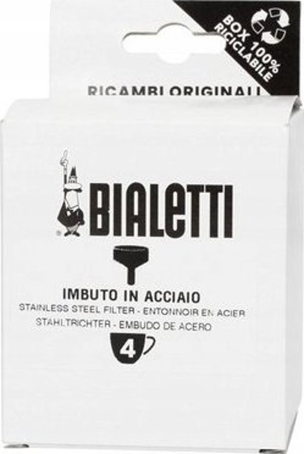 Bialetti Ανταλλακτικό Χωνί για Καφετιέρα 4 Φλιτζανιών - Ατσάλινο