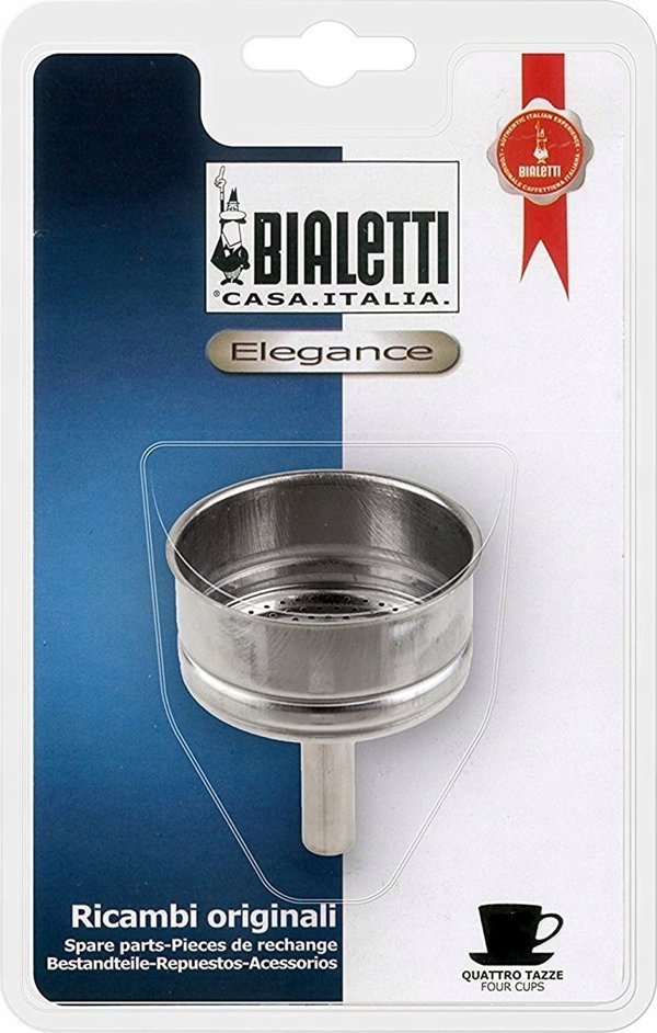 Bialetti Ανταλλακτικό Χωνί για Καφετιέρα 4 Φλιτζανιών - Ατσάλινο