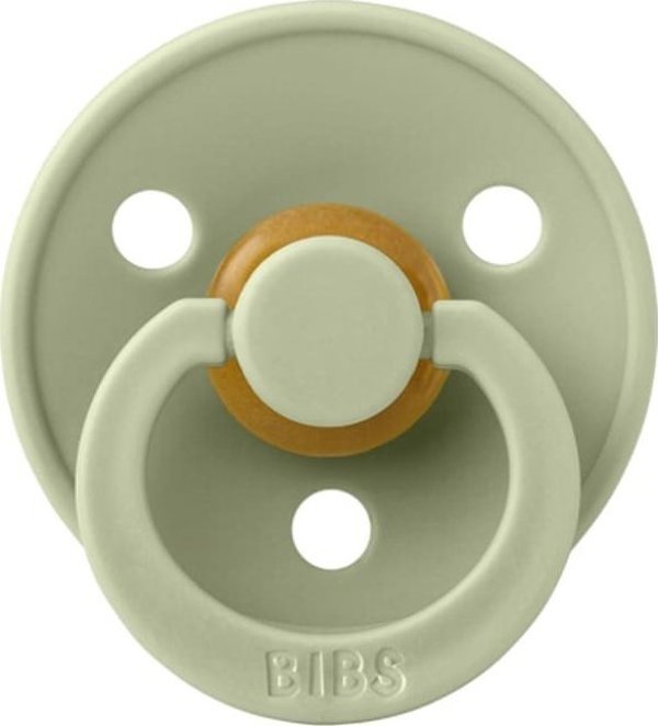 BIBS COLOUR 2-PACK IVORY & SAGE L Πιπίλα Καταπραϋντική από Καουτσούκ Hevea