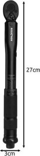 BIGSTREN Ροπόκλειδο 1/4" 2-24Nm, Επαγγελματικό Κλειδί Ροπής Ακριβείας 24591