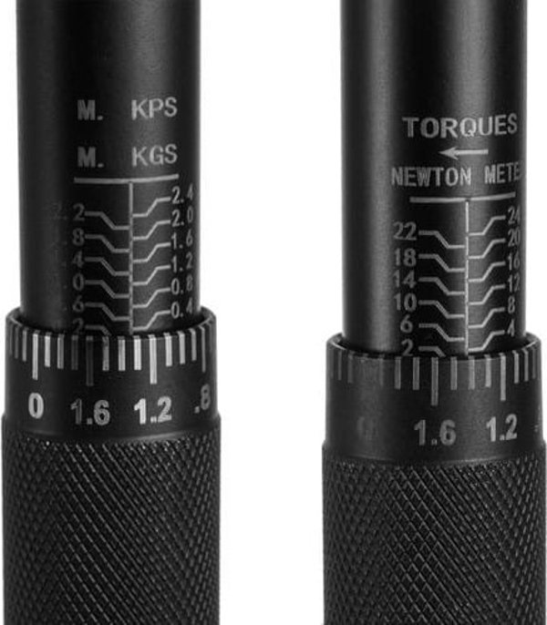 BIGSTREN Ροπόκλειδο 1/4" 2-24Nm, Επαγγελματικό Κλειδί Ροπής Ακριβείας 24591