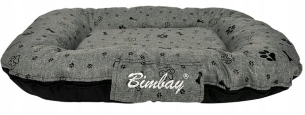 Bimbay BIMBAY PONTON αρ.1 ΓΚΡΙ ΜΕ ΠΑΤΟΥΣΕΣ 65X45