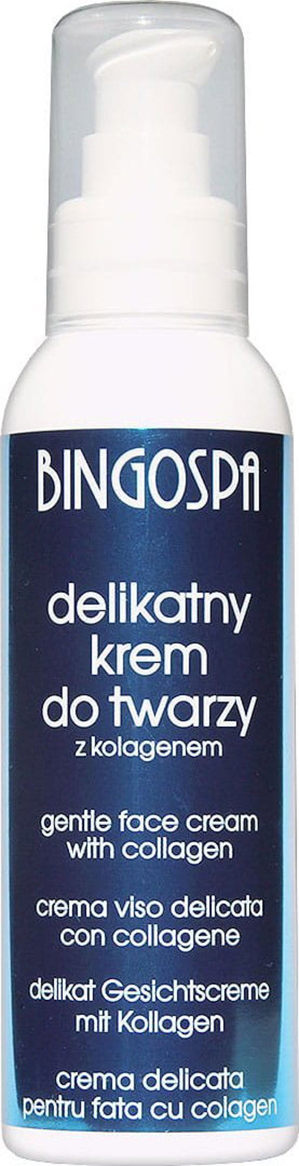 BingoSpa Κρέμα Προσώπου με Κολλαγόνο, Ενυδατική Φροντίδα, 135g