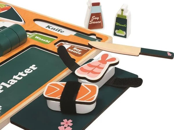 Bino Drewniane Sushi - puzzle 3D