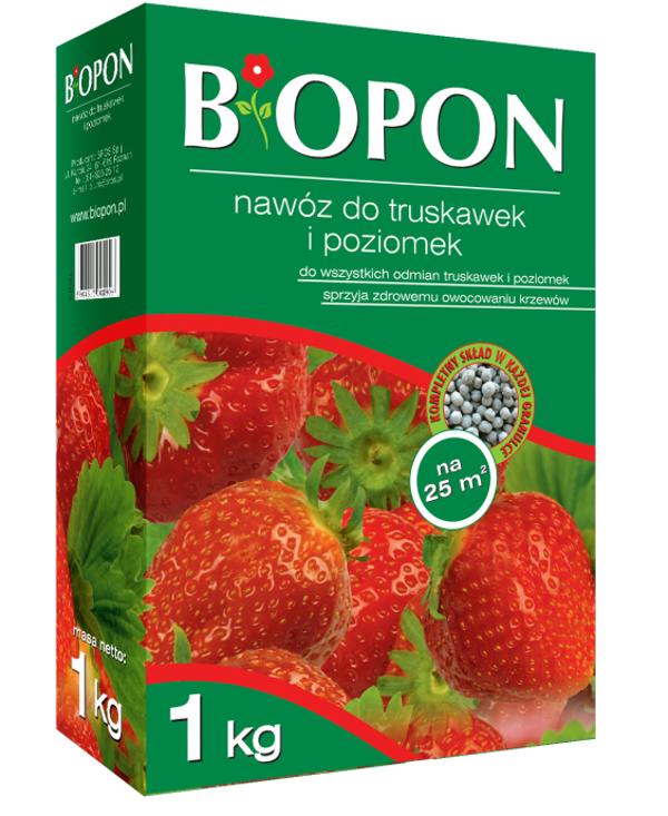 Biopon Nawoz granulowany do truskawek i poziomek 1kg
