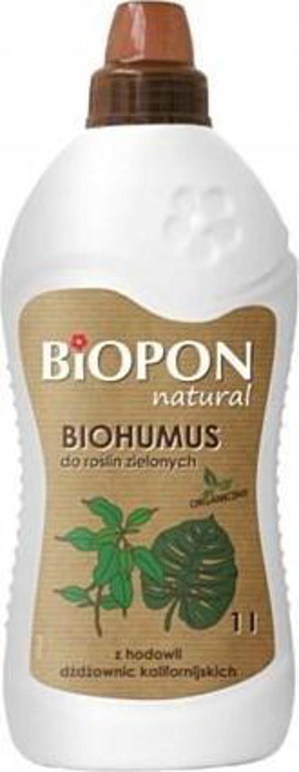 Biopon BIOHUMUS ΓΙΑ ΠΡΑΣΙΝΑ ΦΥΤΑ ΥΓΡΟ 1L