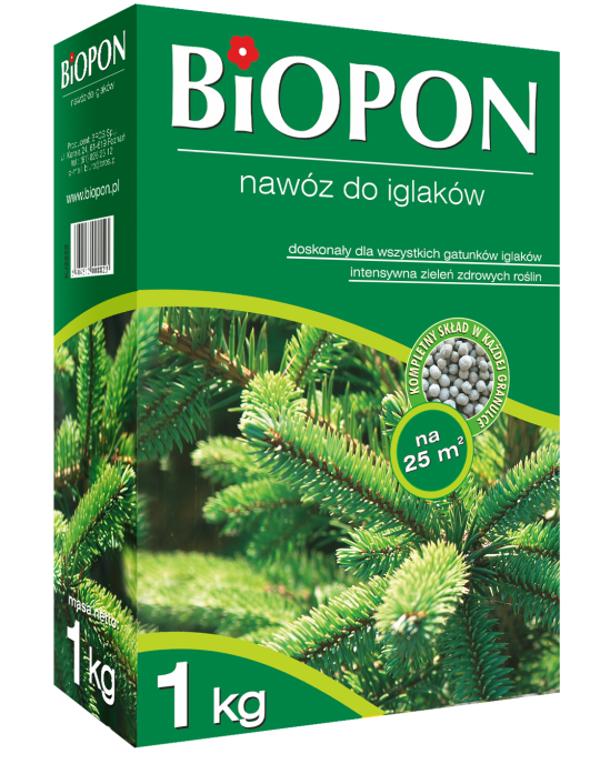 Biopon Nawoz granulowany do iglakow 1kg