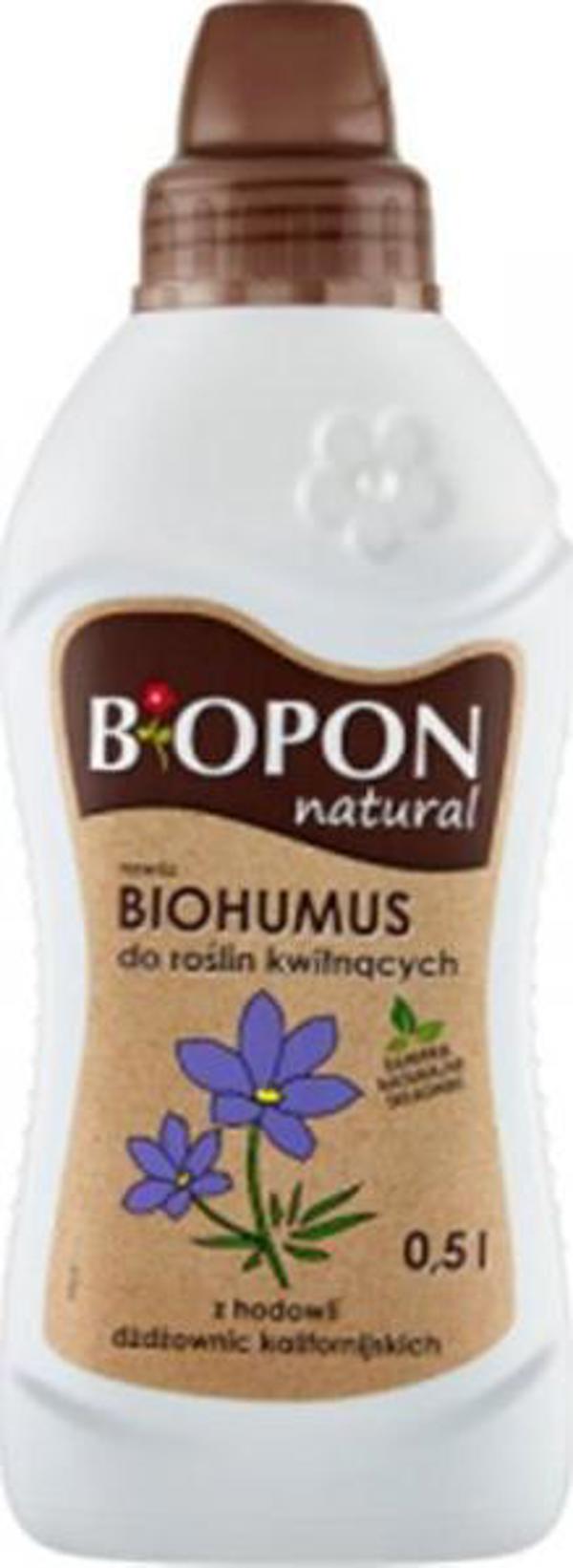 Biopon BIOHUMUS για ανθισμένα φυτά 0.5L
