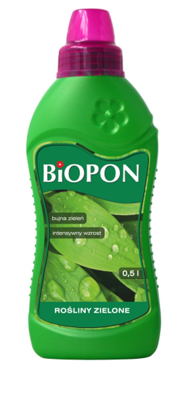 Biopon Υγρό Λίπασμα για Φυτά με Πράσινα Φύλλα 0,5L (1005)