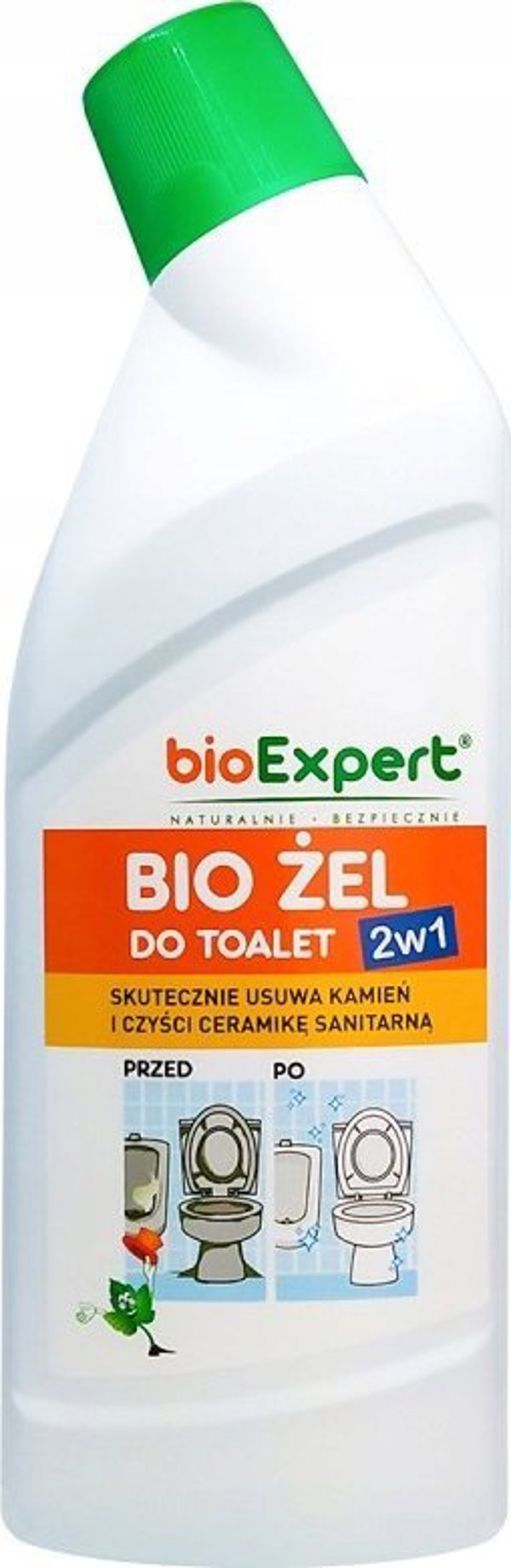 Bioexpert BIO Ζελέ Καθαρισμού Τουαλέτας 2 σε 1, 750ml