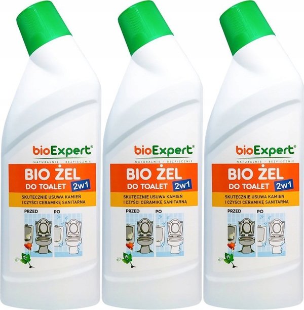 Bioexpert BIO Ζελέ Καθαρισμού Τουαλέτας 2 σε 1, 750ml
