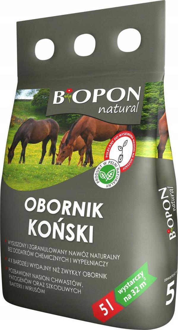 Biopon κοπριά κόνι Granulowana Konski 5L
