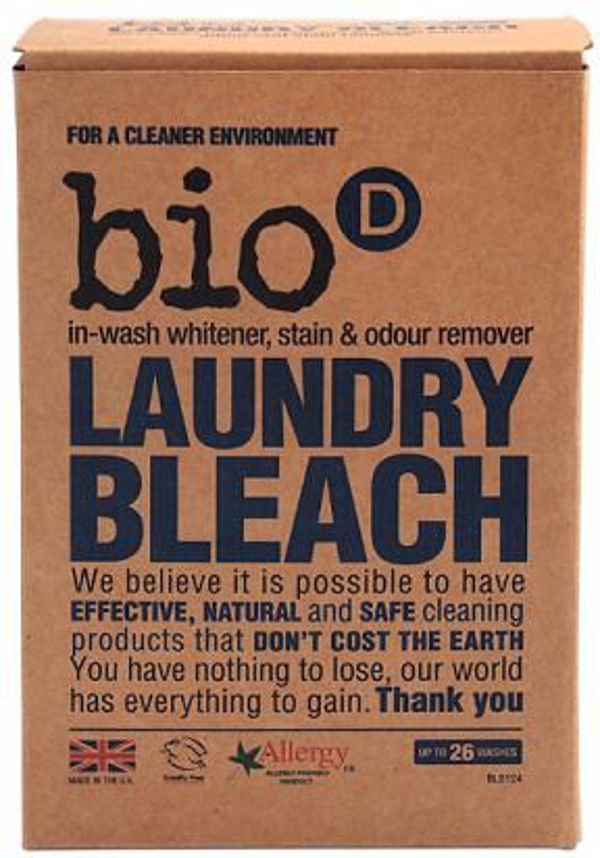 Bio-D Laundry Bleach - Odplamiacz, Wybielacz, Eliminator Zapachow, 400g (BIO06549)