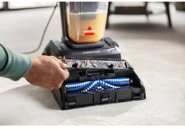 Bissell Carpet Cleaner | PowerWash Hydrosteam | Corded operating | Washing function | 1400 W | Black/Cobalt Blue