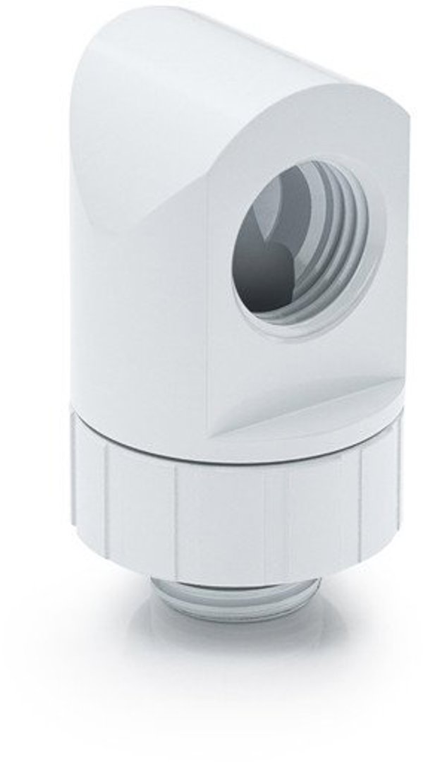 BitsPower Artemis 90° Σύνδεσμος - περιστρεφόμενος, πάγος λευκός