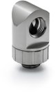 BitsPower Artemis 90 Grad Fitting - obrotowy, platynowy szary