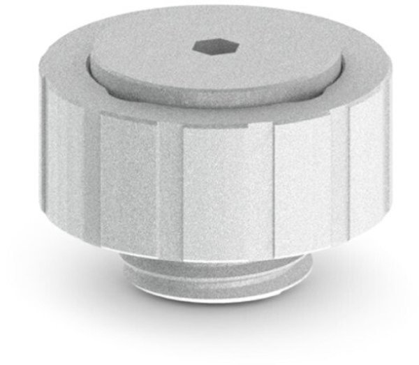 Bitspower Artemis manueller Luftauslass G1/4 Zoll AG - Sandblast-Silber