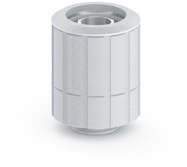 Bitspower Artemis Ρακόρ Ευθύ G1/4" για Σωλήνα 16/10mm, Περιστρεφόμενο - Sandblast Silver
