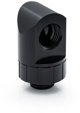 BitsPower Artemis 90 Grad Fitting - obrotowy, matowy czarny