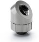 Bitspower Artemis 45 Grad Fitting - drehbar, platinum grau