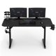 SENSE7 Nomad Classic Gaming Γραφείο, 140x60 cm, Μαύρο