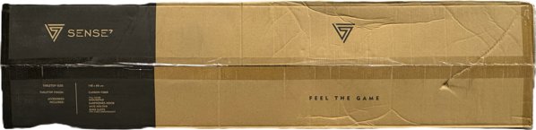 SENSE7 Nomad Classic Gaming Γραφείο, 140x60 cm, Μαύρο