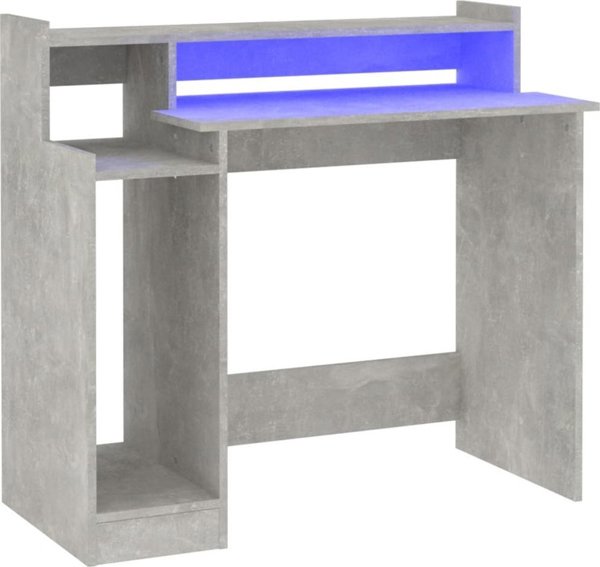 Biurko vidaXL Szare 97 cm x 45 cm