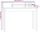 Biurko vidaXL biale, 110x50x93 cm, lite drewno sosnowe
