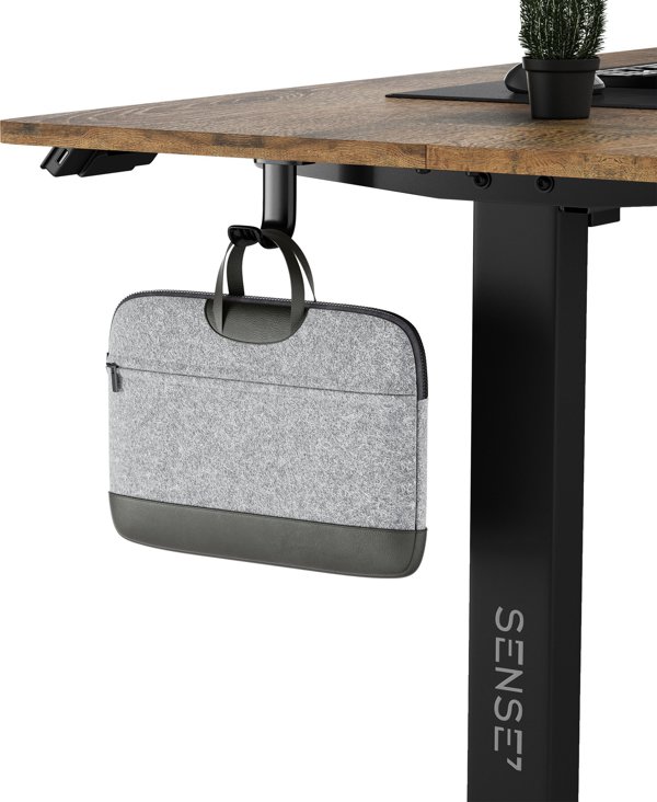 SENSE7 Γραφείο Nojo Wenge 140 cmx70 cm Μαύρη Δρυ 13258026 5902659847027