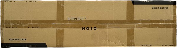 SENSE7 Nojo Γραφείο 140x70 cm, Χρώμα Wenge & Μαύρη Δρυς