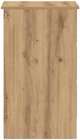 Γραφείο vidaXL Artisan από Μασίφ Ξύλο Δρυός, 90x45x76 εκ.