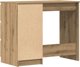 Γραφείο vidaXL Artisan από Μασίφ Ξύλο Δρυός, 90x45x76 εκ.