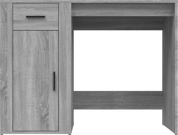 vidaXL Γραφείο, γκρι δρυς Sonoma, 100x49x75 εκ., ξύλινο υλικό