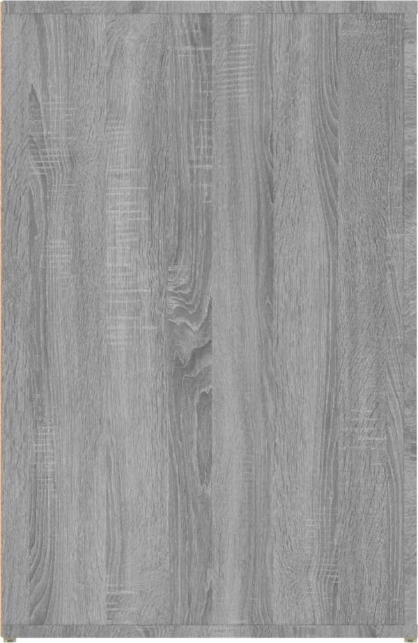 vidaXL Γραφείο, γκρι δρυς Sonoma, 100x49x75 εκ., ξύλινο υλικό