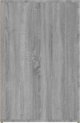 vidaXL Γραφείο, γκρι δρυς Sonoma, 100x49x75 εκ., ξύλινο υλικό