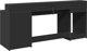 Γραφείο vidaXL με LED φωτισμό, μαύρο, 200x55x91 εκ.