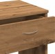 vidaXL Γραφείο δρυς Artisan 80x40x75 εκ.