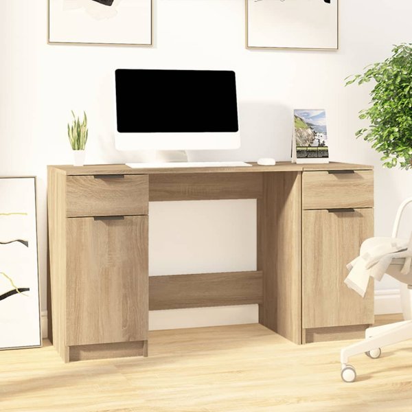 Γραφείο vidaXL Sonoma Δρυς 100 cm x 50 cm