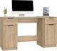 Γραφείο vidaXL Sonoma Δρυς 100 cm x 50 cm