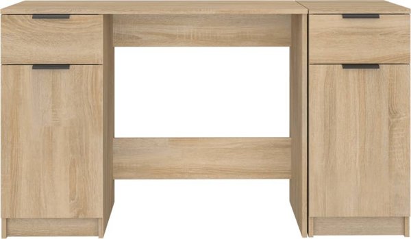 Γραφείο vidaXL Sonoma Δρυς 100 cm x 50 cm
