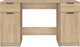 Γραφείο vidaXL Sonoma Δρυς 100 cm x 50 cm