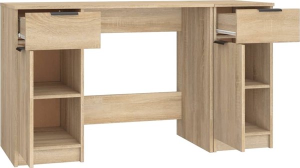 Γραφείο vidaXL Sonoma Δρυς 100 cm x 50 cm